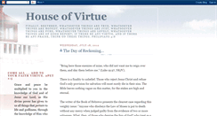 Desktop Screenshot of houseofvirtue.blogspot.com