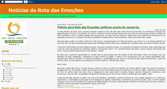 Desktop Screenshot of noticiasdarota.blogspot.com