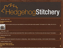 Tablet Screenshot of hedgehogstitchery.blogspot.com