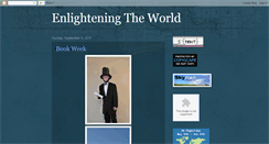 Desktop Screenshot of enlighteningtheworld.blogspot.com