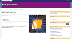Desktop Screenshot of mathmamawrites.blogspot.com