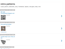 Tablet Screenshot of musterpattern.blogspot.com