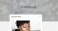 Desktop Screenshot of kulchicbeauty.blogspot.com