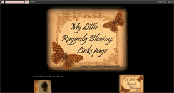 Desktop Screenshot of mylittleraggedyblessingslinks.blogspot.com