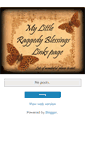 Mobile Screenshot of mylittleraggedyblessingslinks.blogspot.com