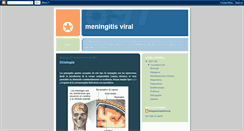 Desktop Screenshot of meningitisviral.blogspot.com