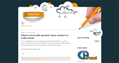 Desktop Screenshot of admin4cpanel.blogspot.com