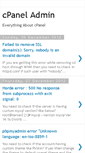 Mobile Screenshot of admin4cpanel.blogspot.com