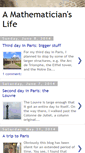 Mobile Screenshot of mathematicianslife.blogspot.com