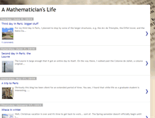 Tablet Screenshot of mathematicianslife.blogspot.com