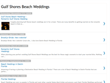 Tablet Screenshot of gulfshoresbeachweddings.blogspot.com