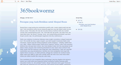 Desktop Screenshot of 365bookwormz.blogspot.com