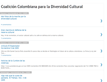 Tablet Screenshot of diversidadculturalcolombia.blogspot.com