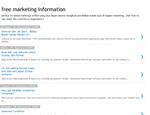 Tablet Screenshot of marketing-ishobby.blogspot.com