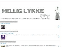 Tablet Screenshot of helliglykke.blogspot.com