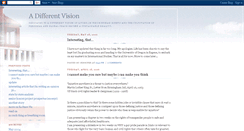 Desktop Screenshot of adifferentvision.blogspot.com