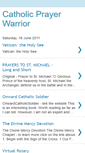 Mobile Screenshot of catholicprayerwarrior.blogspot.com