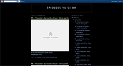 Desktop Screenshot of episodesyugi-oh2.blogspot.com