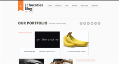 Desktop Screenshot of chocoties.blogspot.com