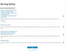 Tablet Screenshot of lifelessons-safe-driving.blogspot.com