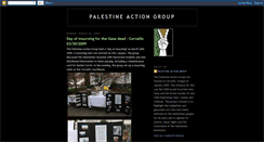 Desktop Screenshot of palestineactiongroup.blogspot.com