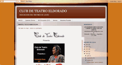Desktop Screenshot of clubteatroeldorado.blogspot.com