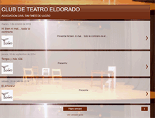 Tablet Screenshot of clubteatroeldorado.blogspot.com