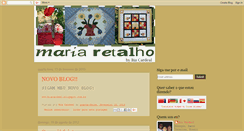 Desktop Screenshot of mariaretalho.blogspot.com