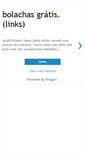 Mobile Screenshot of bolachasgratis-links.blogspot.com