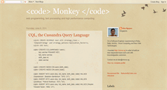 Desktop Screenshot of codemonkeycode.blogspot.com