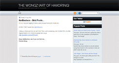 Desktop Screenshot of dawongz.blogspot.com
