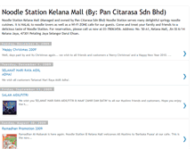 Tablet Screenshot of noodlestationkelanamall.blogspot.com