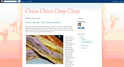 Desktop Screenshot of chicachicachopchop.blogspot.com