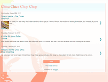 Tablet Screenshot of chicachicachopchop.blogspot.com