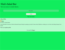 Tablet Screenshot of ninissaladbar.blogspot.com