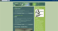 Desktop Screenshot of initiativebenin.blogspot.com