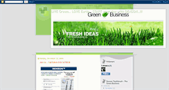 Desktop Screenshot of lovinggreenearth.blogspot.com