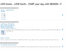 Tablet Screenshot of lovinggreenearth.blogspot.com