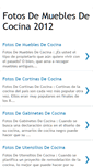 Mobile Screenshot of fotosdemueblesdecocina.blogspot.com