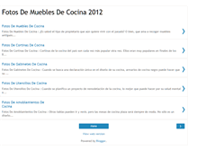 Tablet Screenshot of fotosdemueblesdecocina.blogspot.com