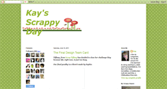 Desktop Screenshot of kaysscrapyday.blogspot.com