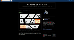 Desktop Screenshot of memoirsofmymind.blogspot.com