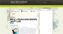 Desktop Screenshot of nossomeioambiente01.blogspot.com