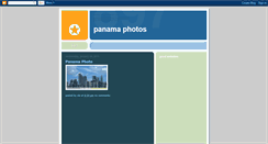 Desktop Screenshot of panama-photos.blogspot.com