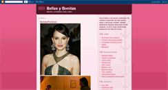 Desktop Screenshot of bellasybonitas.blogspot.com