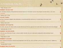 Tablet Screenshot of ahomebodylikeme.blogspot.com