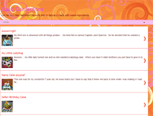 Tablet Screenshot of kristenscakeblog.blogspot.com