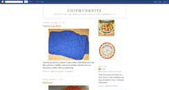 Desktop Screenshot of chipmunknits.blogspot.com