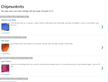 Tablet Screenshot of chipmunknits.blogspot.com