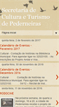 Mobile Screenshot of culturaeturismopeder.blogspot.com